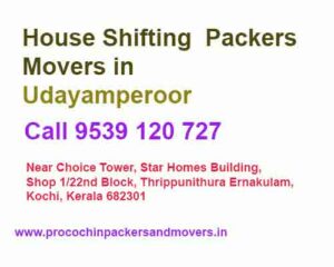 packers and movers house shifting service in udayamperoor 