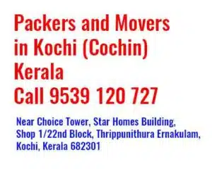 packers and movers in Kochi 
