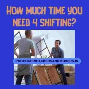 how much time required for shifting
