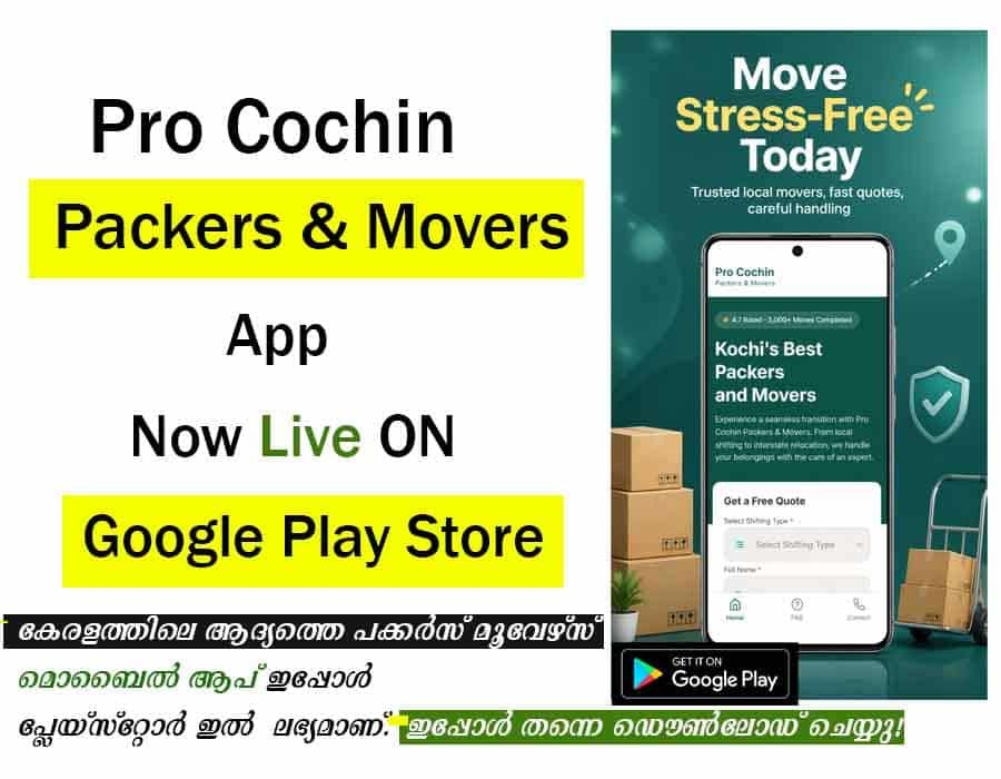 packers movers app kerala